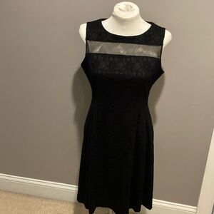 Ladies Black Classic Lace Dress